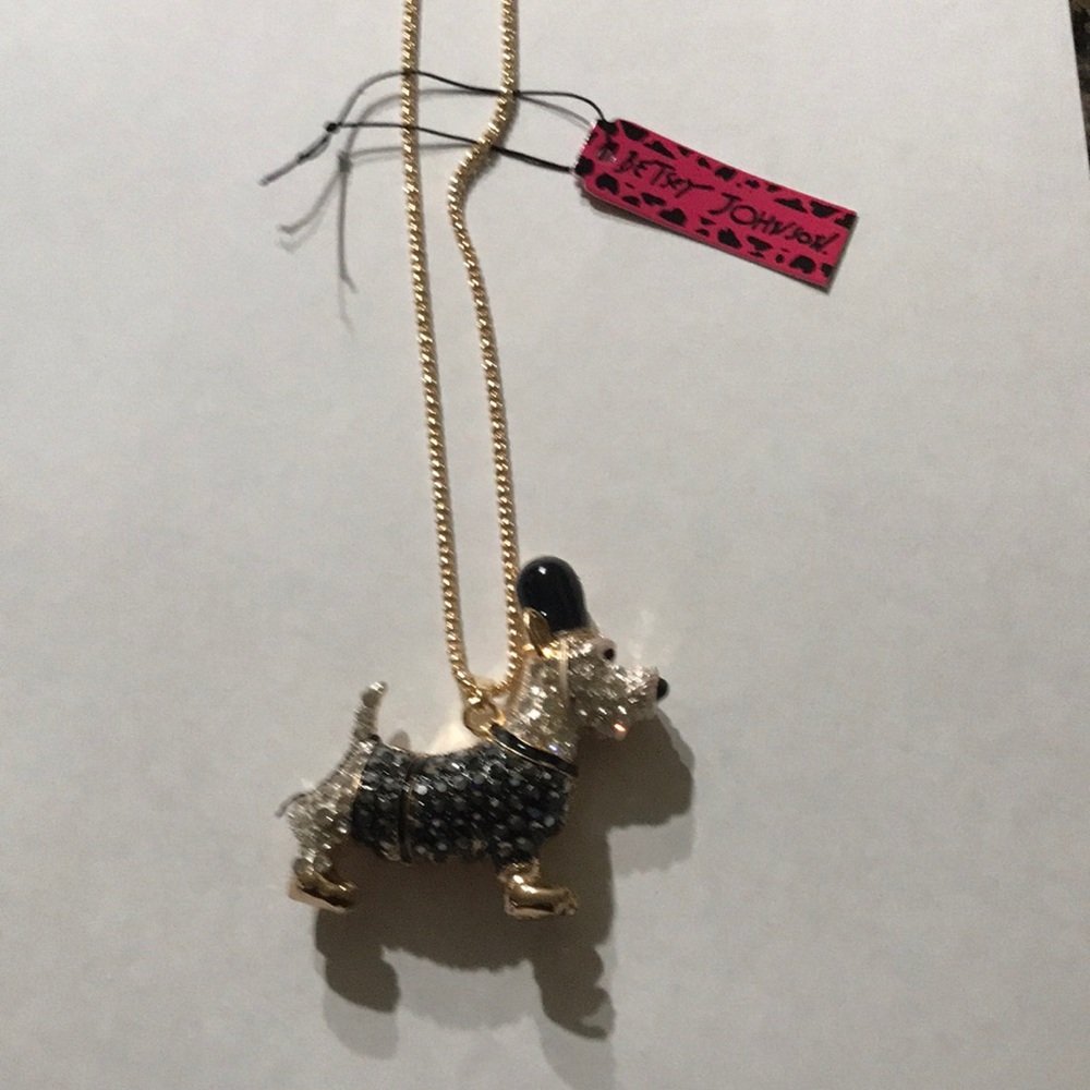 Betsey Johnson Scottie dog